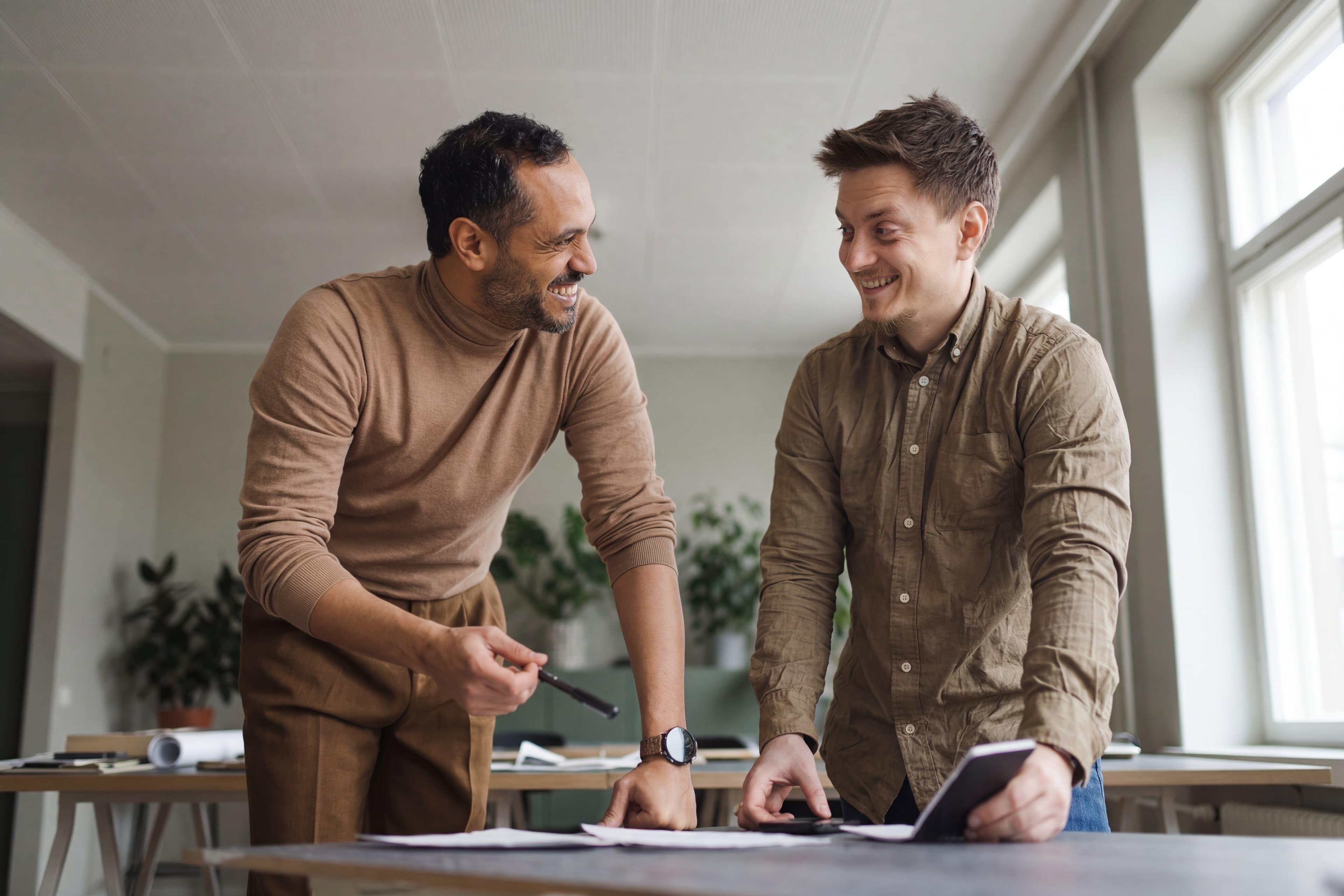 Vitali and Tarek, Calmworks founders